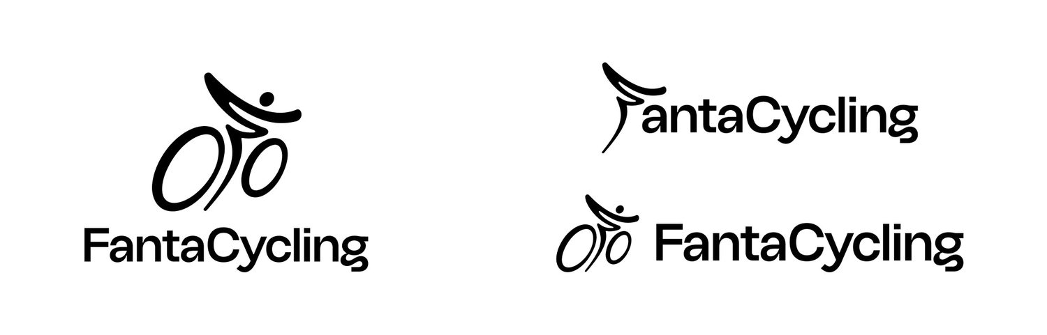 FantaCycling logo lockups (light)