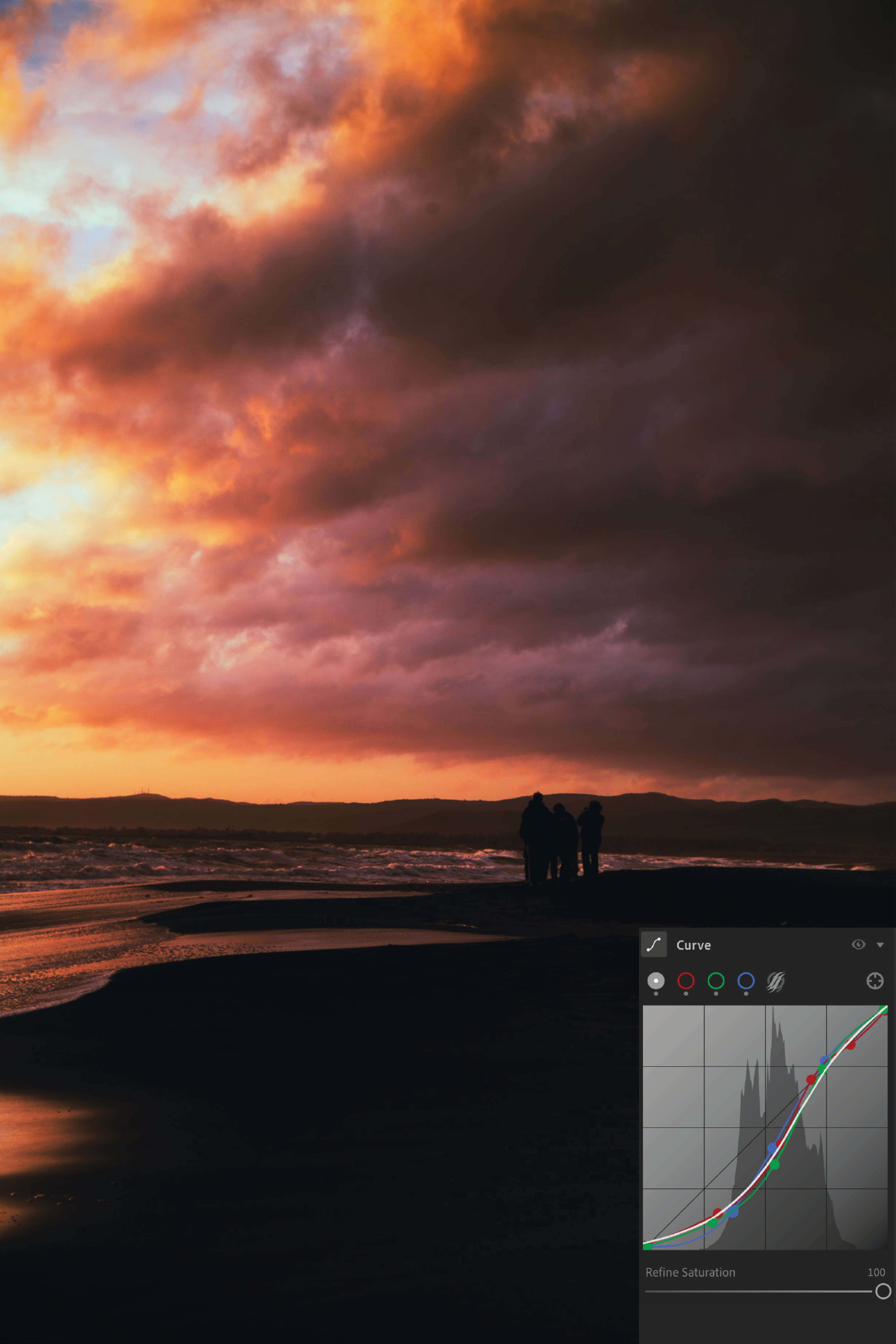Color grading process