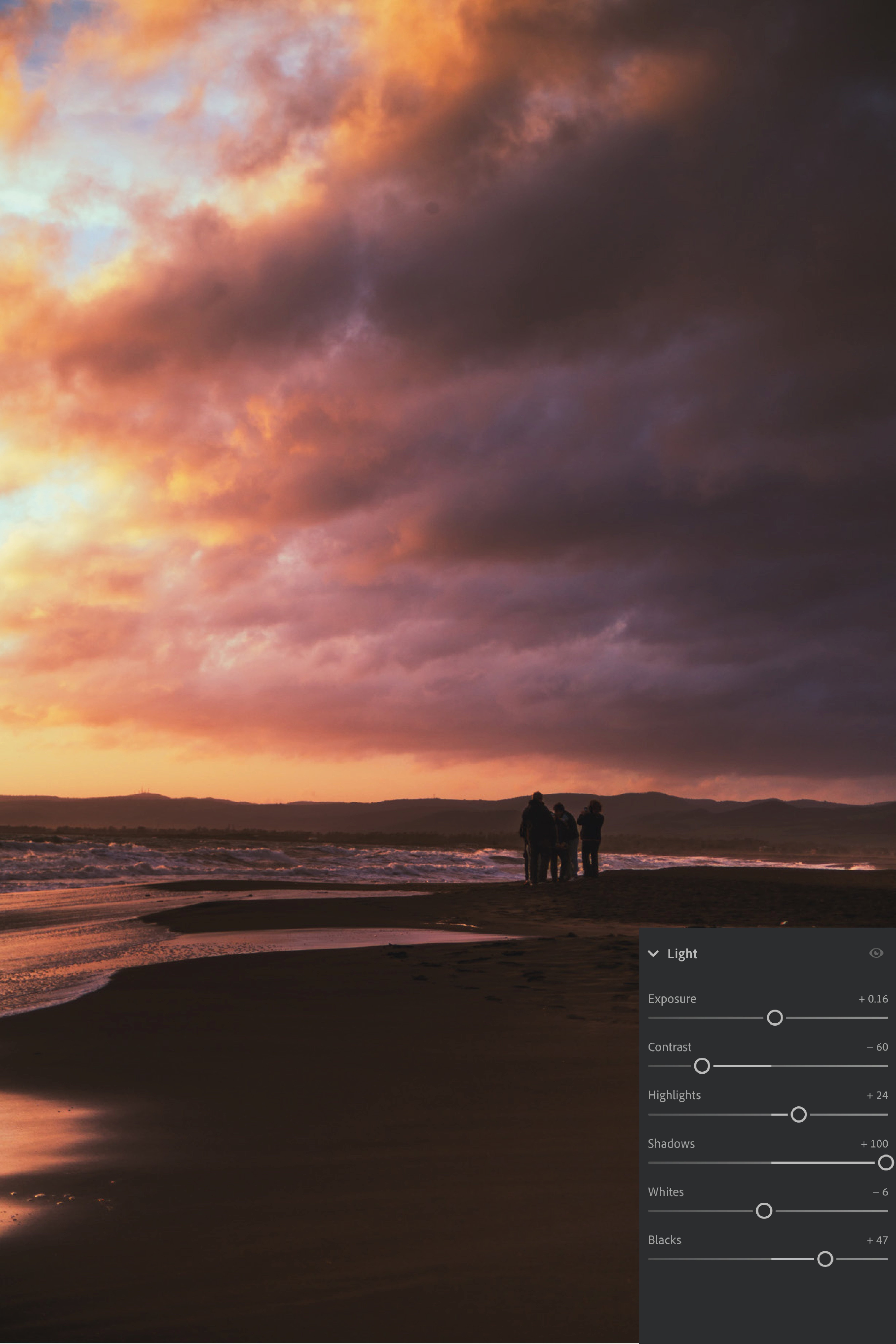 Color grading process